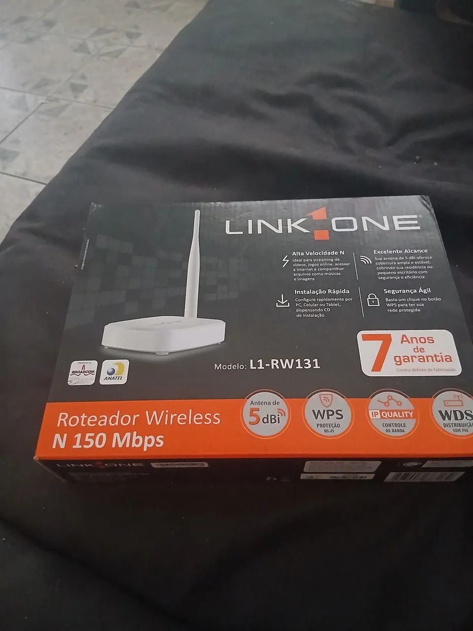 Roteador wireless novo 