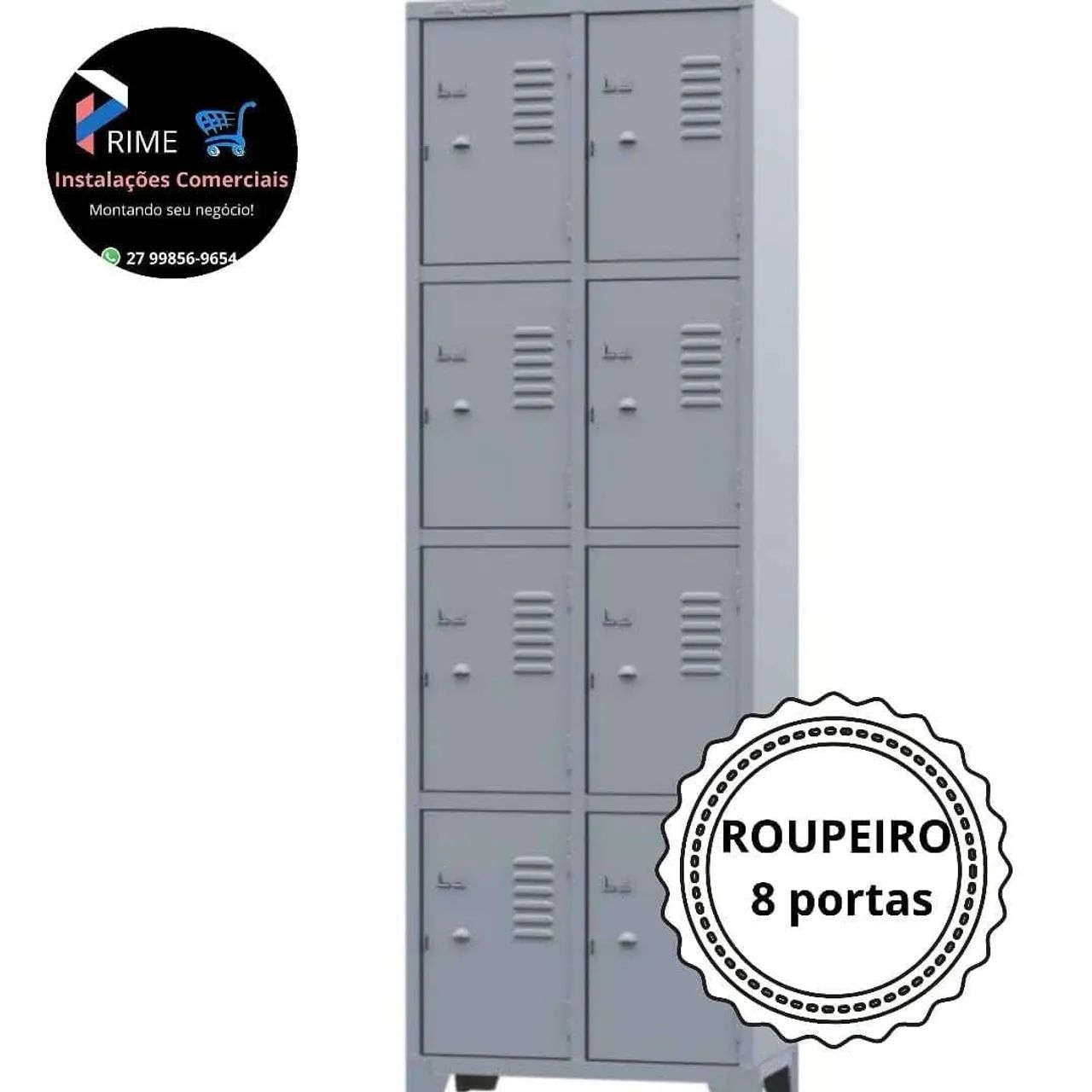 Roupeiros diversos em aço  - Foto 2