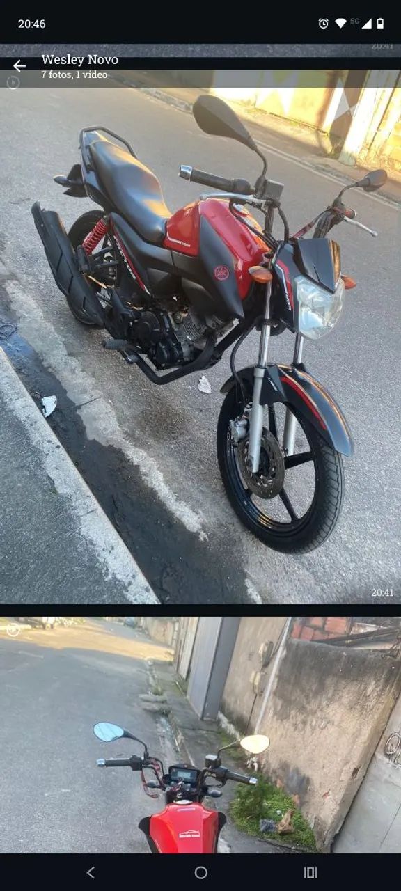 Yamaha factor 125, documento 2026 no nome e sem multas. - Foto 4