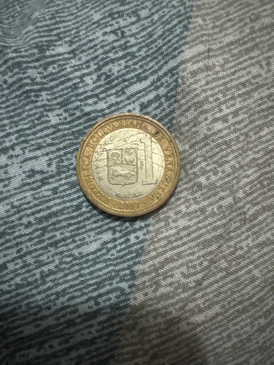 1 Bolívar de 2007