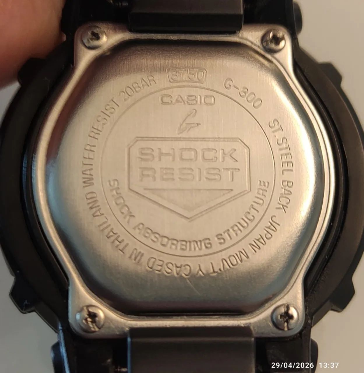 RELOGIO CASIO G-SHOCK G-300 4AJF BIKER - Foto 4