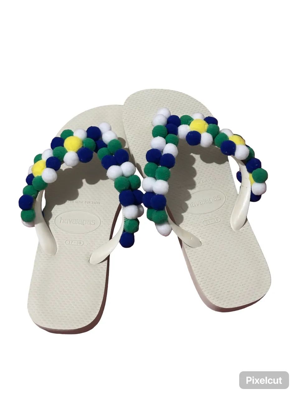 Chinelo Havaianas Pompom Brasil - Foto 2