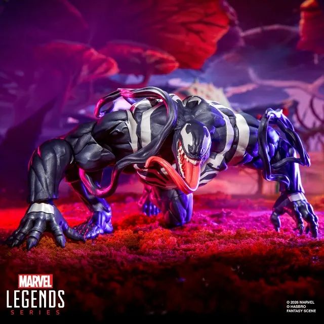 Pré-Venda) Marvel Legends Series Marvel Rivals Venom & Jeff the
