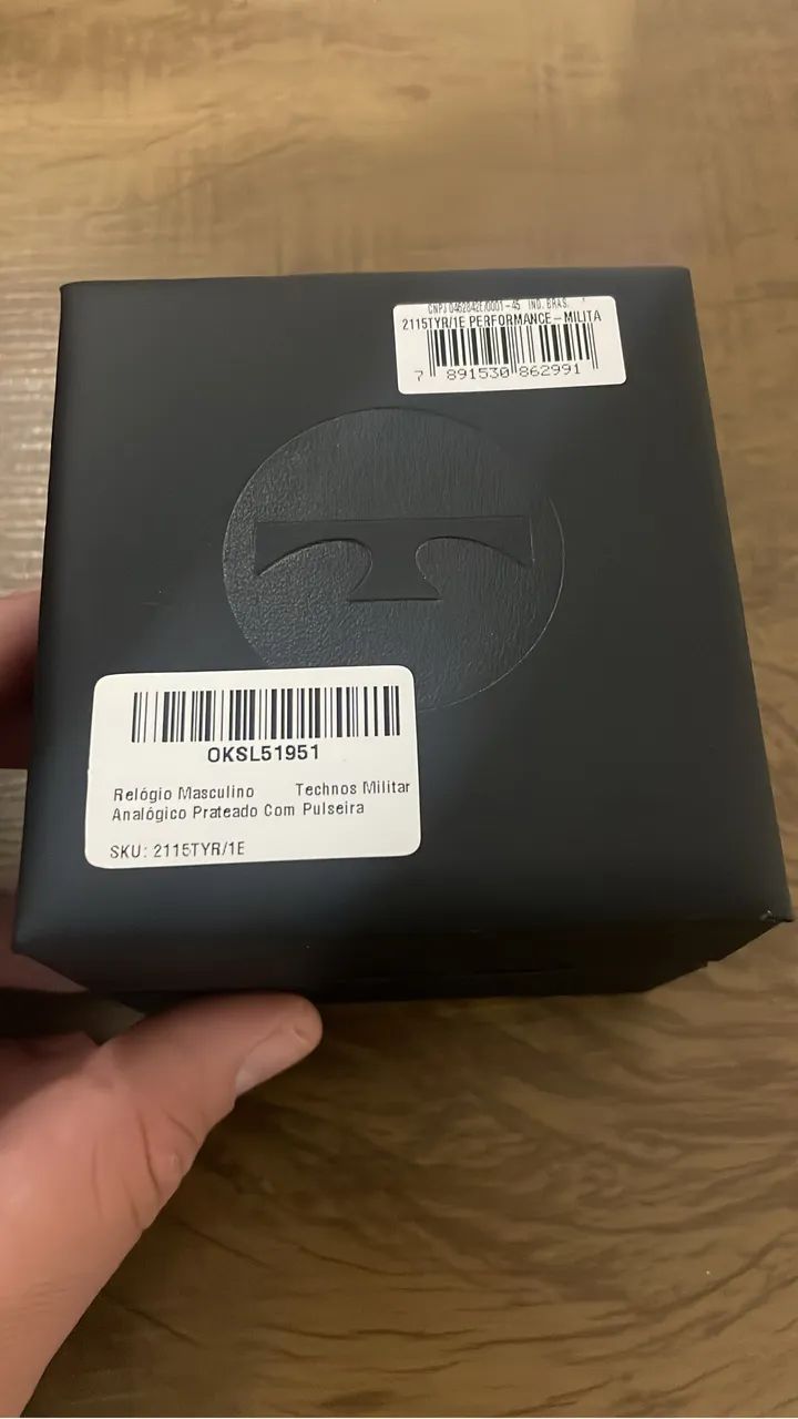 Relógio Technos Masculino Original + Caixa | Preto e Prata - Foto 3