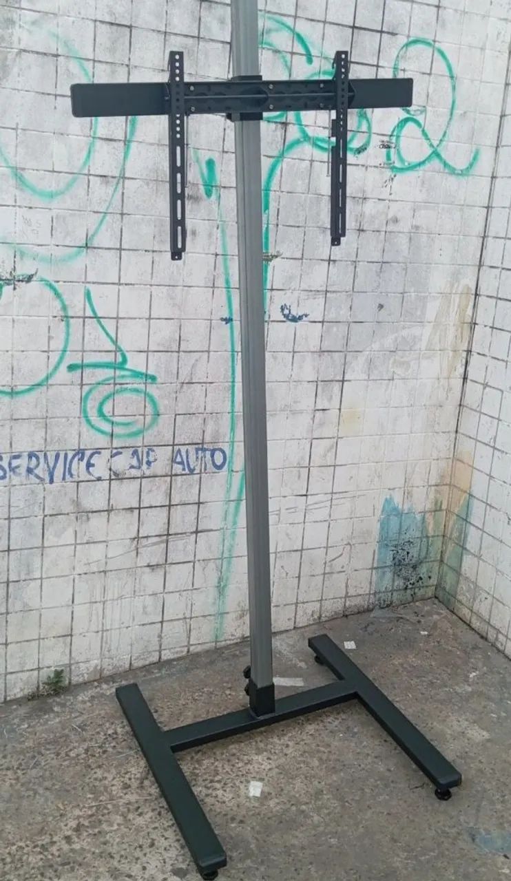 SUPORTE PARA TV MODELO PEDESTAL REGULÁVEL DE 14 A 60 POLEGADAS  - Foto 2