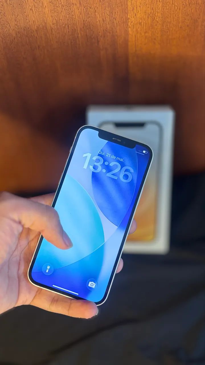 iPhone 12 128GB Branco | Todo Original | Face ID OK | Muito Novo