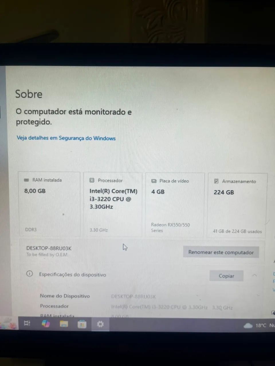Vendo ou troco Pc Gamer (venda pessoal) - Foto 4