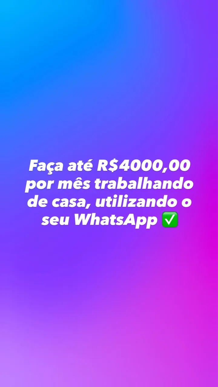 Oportunidade de Renda Extra