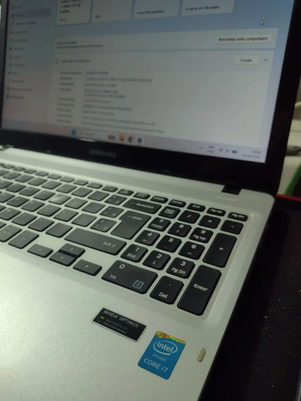 Notebook Samsung NP500R - Excelente conservação - i7 - Foto 5