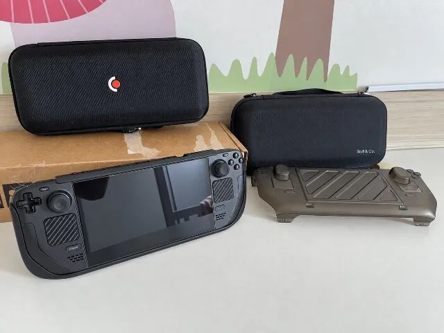 Steam Deck OLED 512GB Impecável + Acessórios Skull & Co - Foto 2