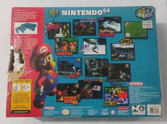 N64 Anis Na Caixa - Consoles de Vídeo Game - Santa Teresa, São