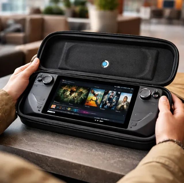 Case Original Proteção P/ Console Steam Deck (Usado) - Foto 2