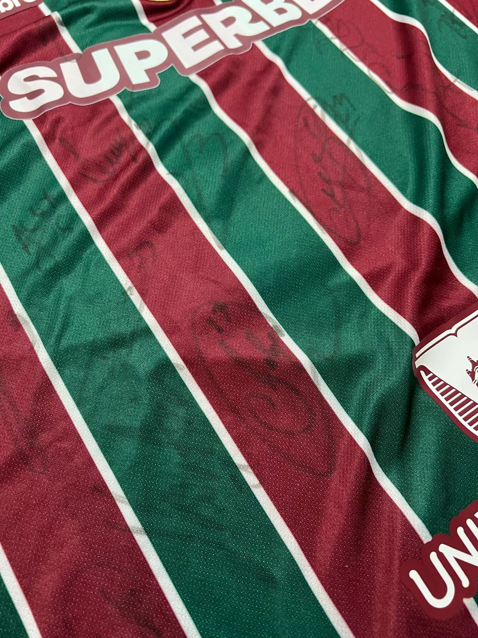Camisa Oficial Fluminense Autografada - Foto 4