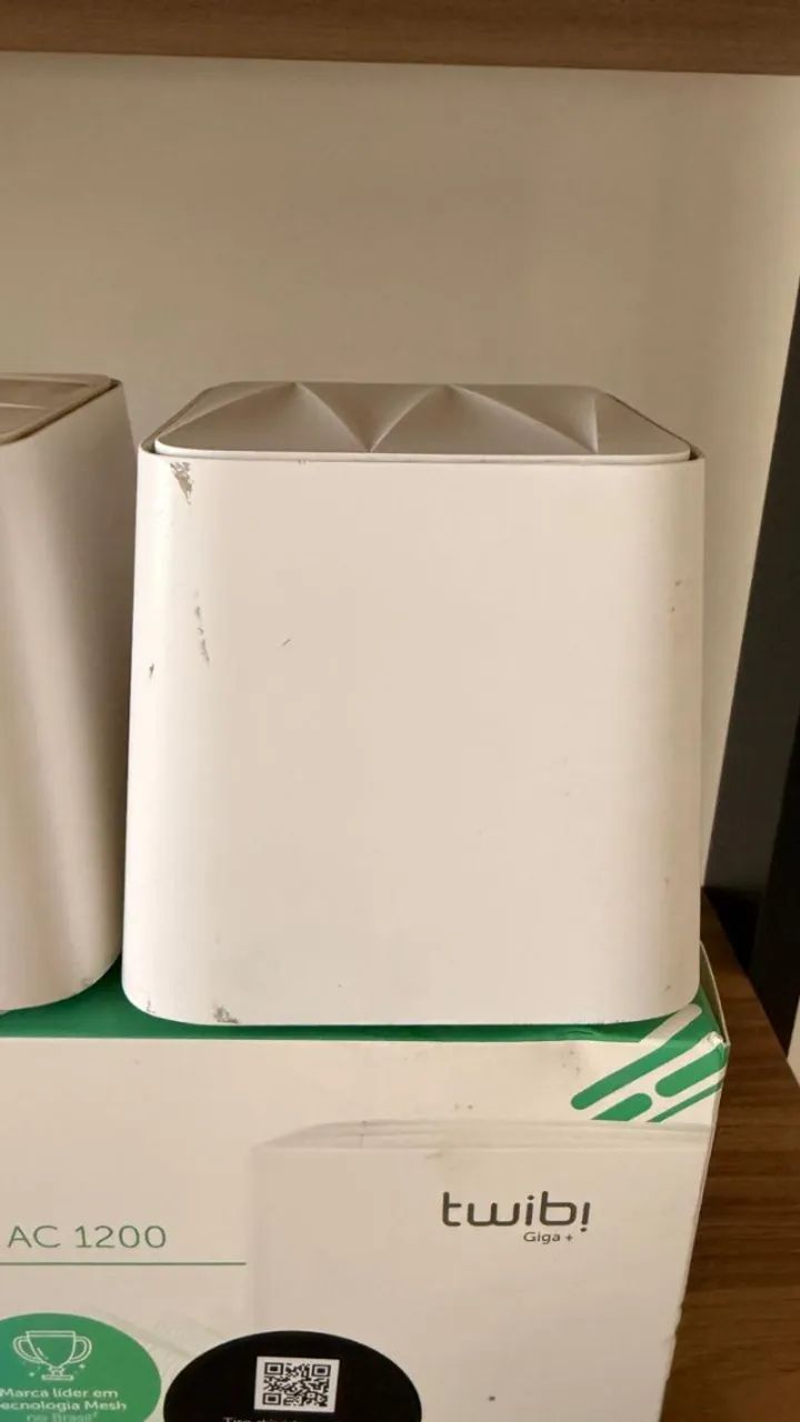 Kit Roteador Wi-Fi Mesh com 3 Unidades Twibi Giga+ Intelbras - Foto 5