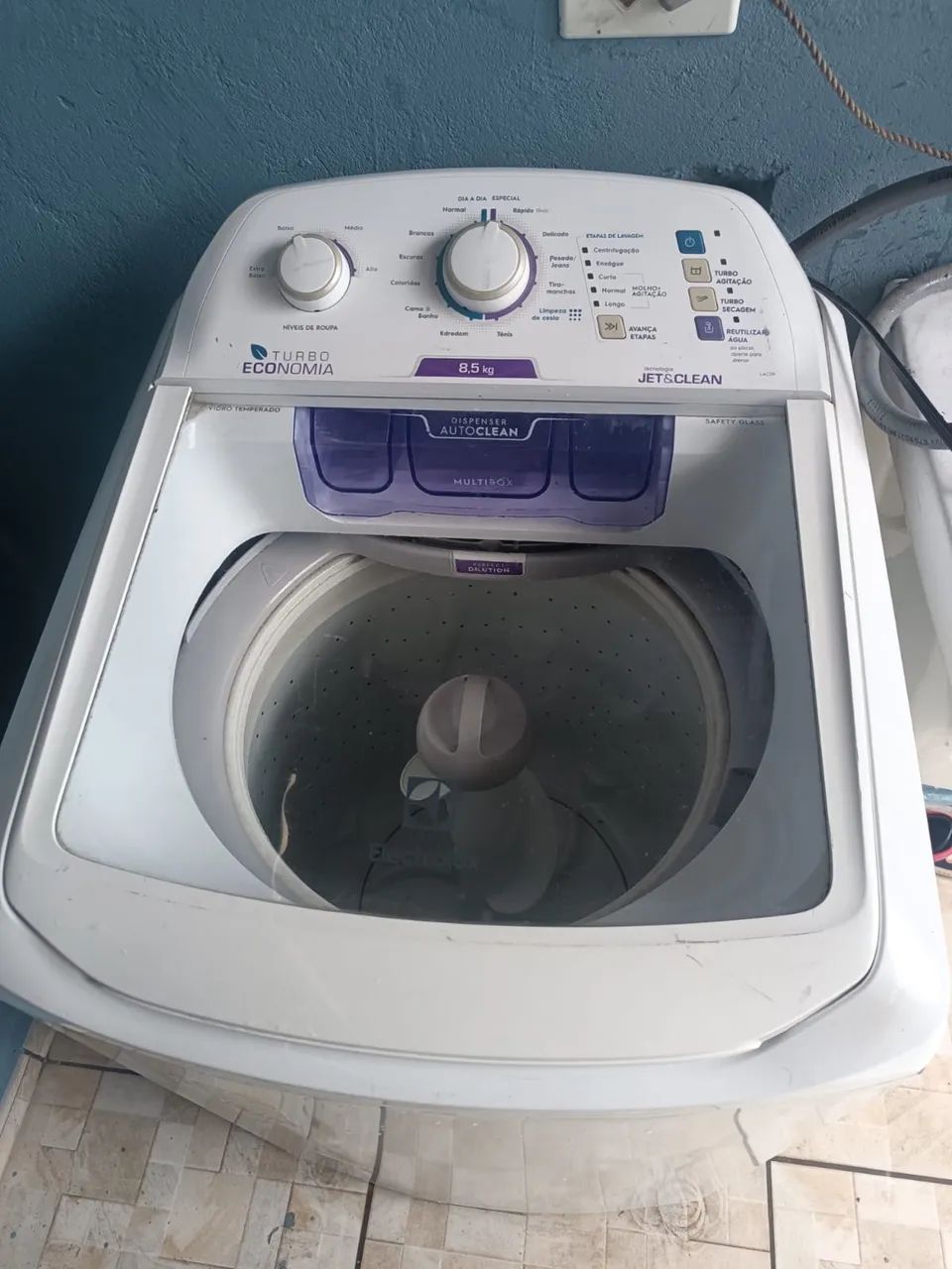 Máquina de lavar 8,5kg Electrolux