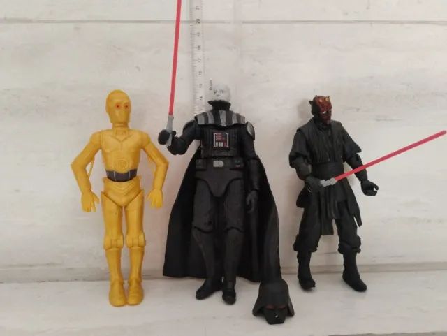 3 personagens de Star Wars - Foto 2