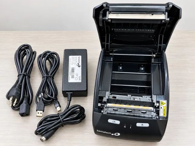  Impressora Térmica Bematech Mp-4200 Th + Fonte E Cabo (Usado)  - Foto 3