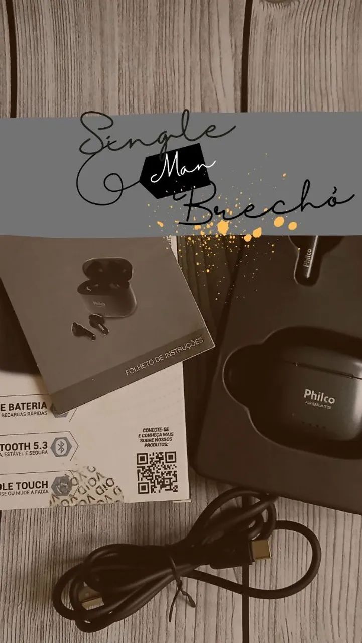 Fone de ouvido philco 