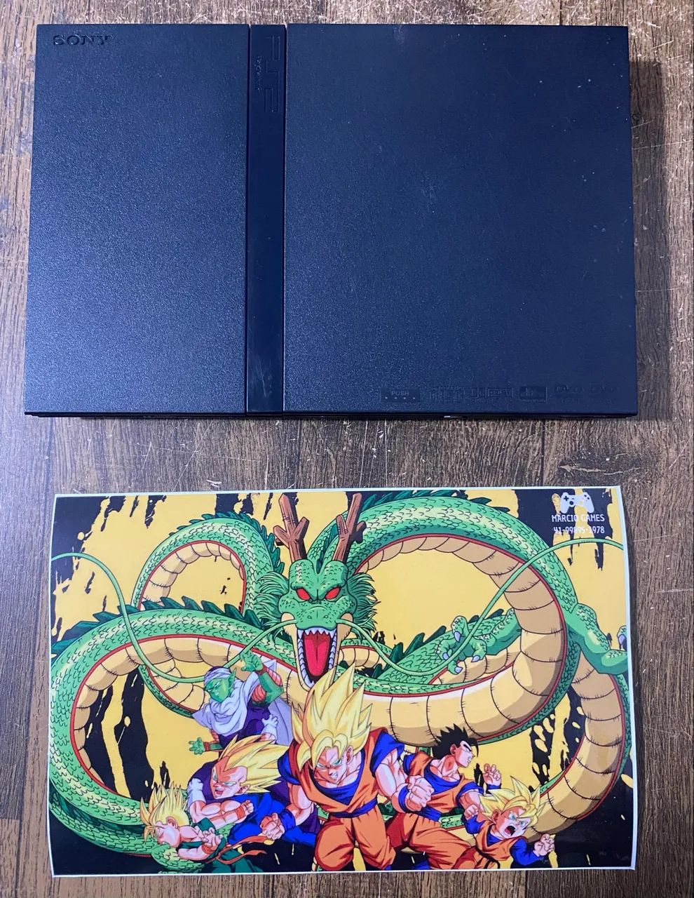 Plotagem Dragon Ball P/ Ps2 Slim 70 e 90 Mil - Foto 3