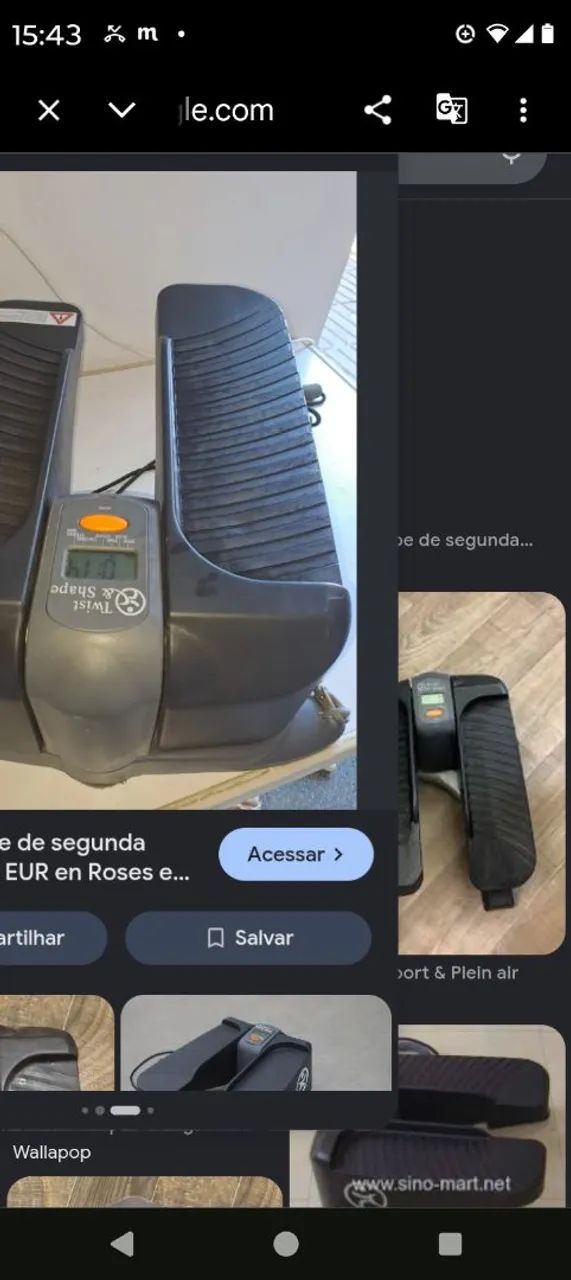 mini stepper Twist & Shape, um aparelho de ginástica compacto - Foto 3