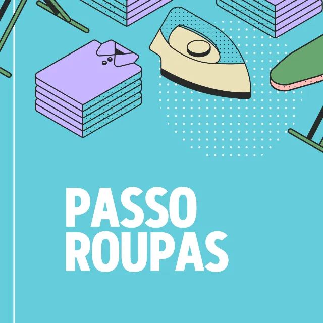 Ofereço me para passar roupas