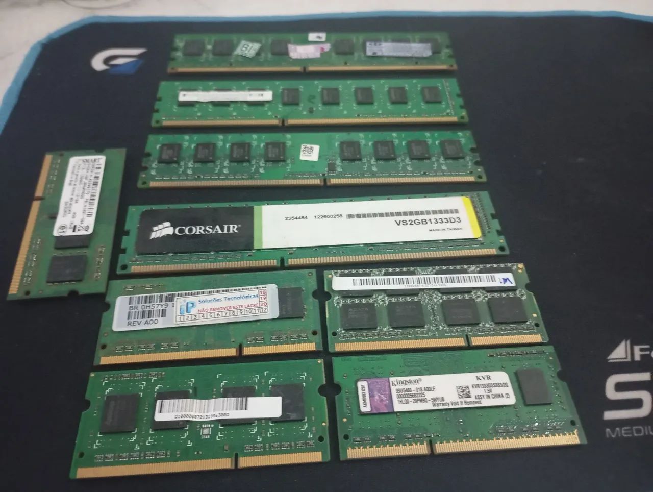 Pak memórias Pc e not