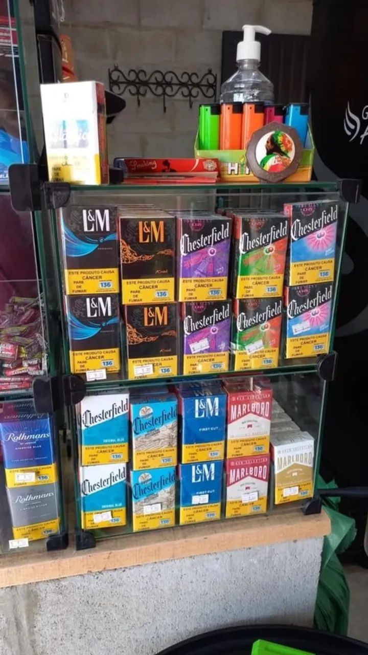 Expositor 10 divisões conveniência mercado - Foto 2