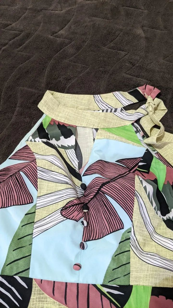 Vestido longo estampado  - Foto 3