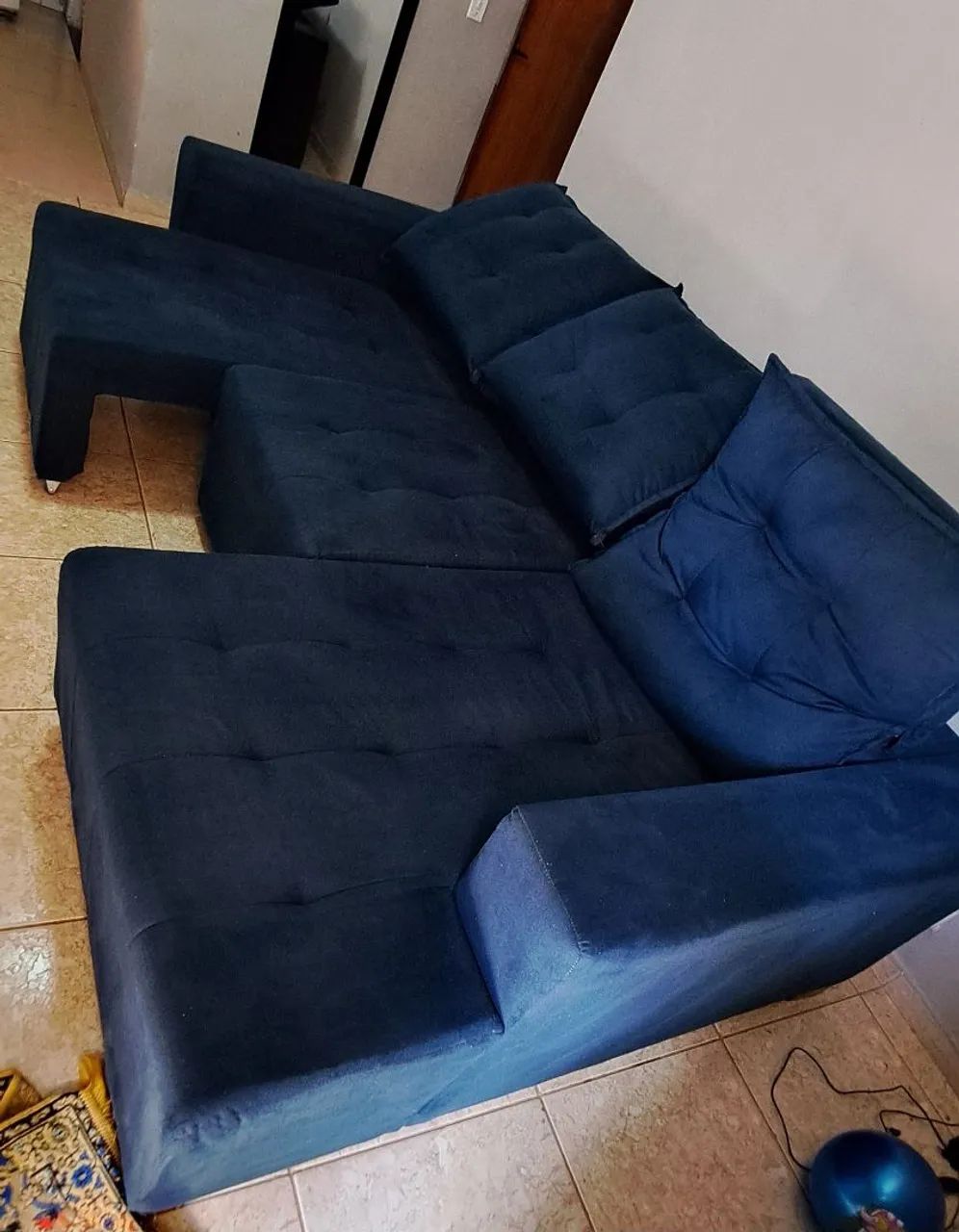 Sofá Retrátil e Reclinável 