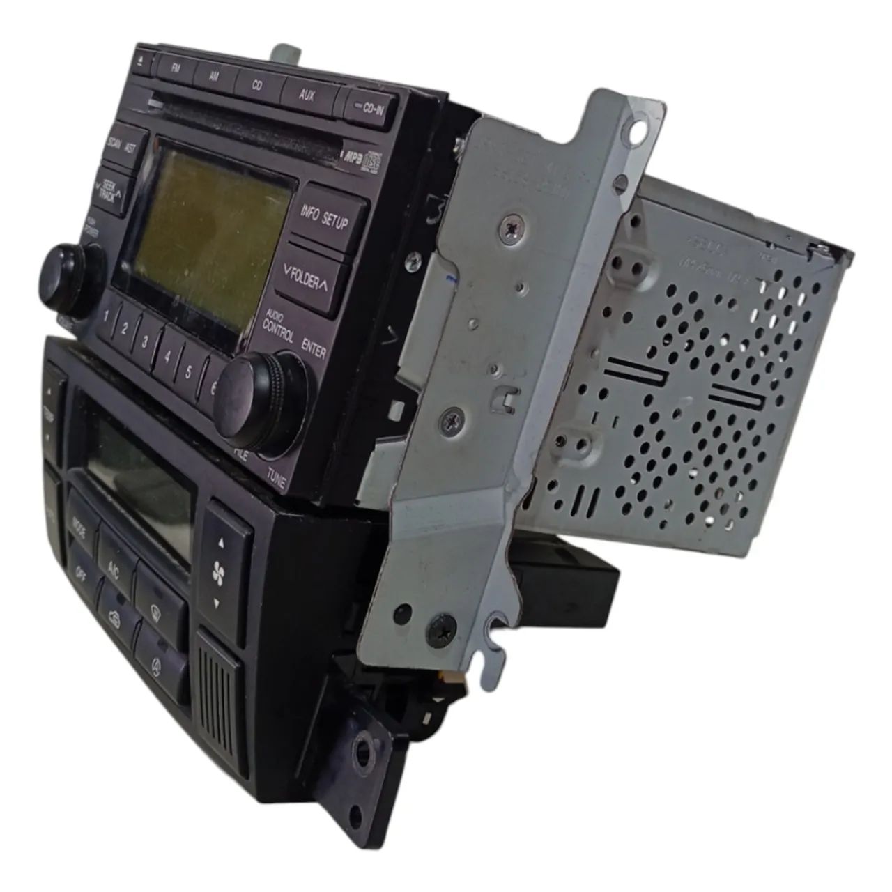Radio Comando Ar Condicionado Tucson 2007 A 2015 - Foto 2