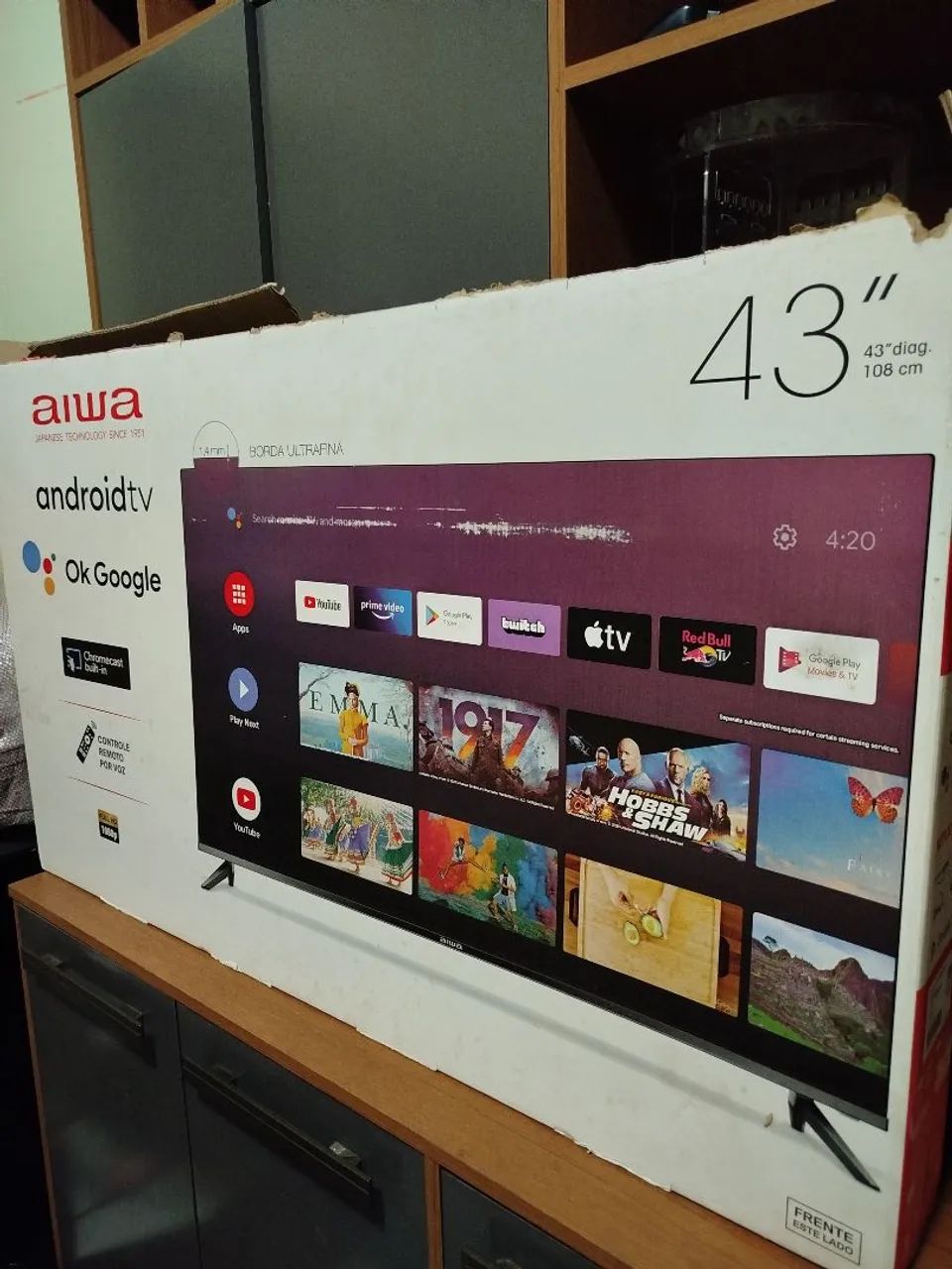 Tv Aiwa 43 polegadas - Foto 3