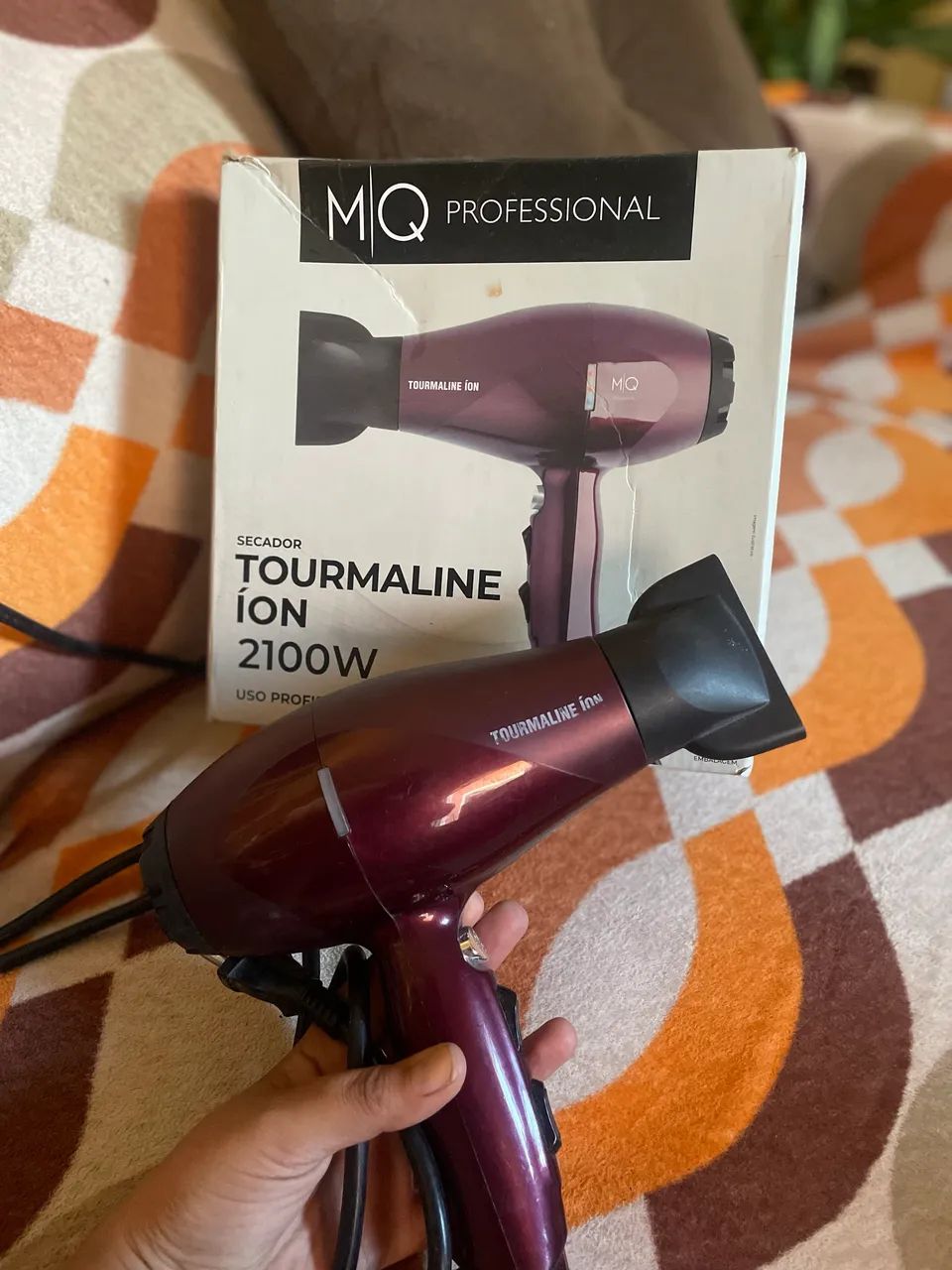 Prancha e secador de uso profissional Mq  - Foto 2