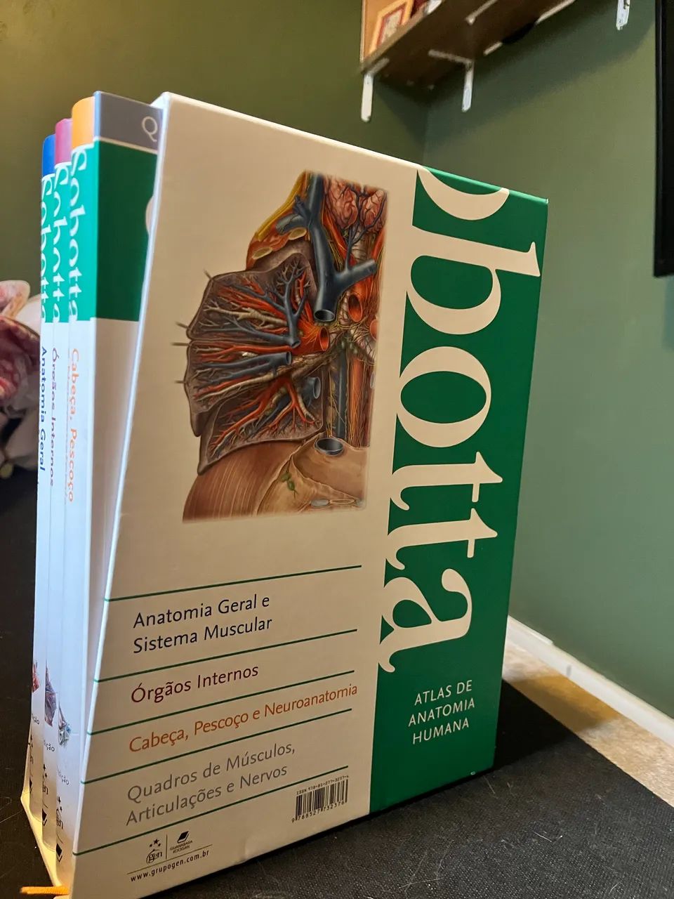 Coleção Anatomia Sobotta 24 edição 