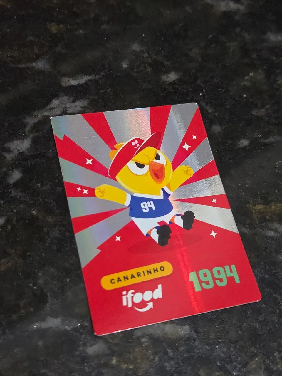 Card Canarinho iFood 1994