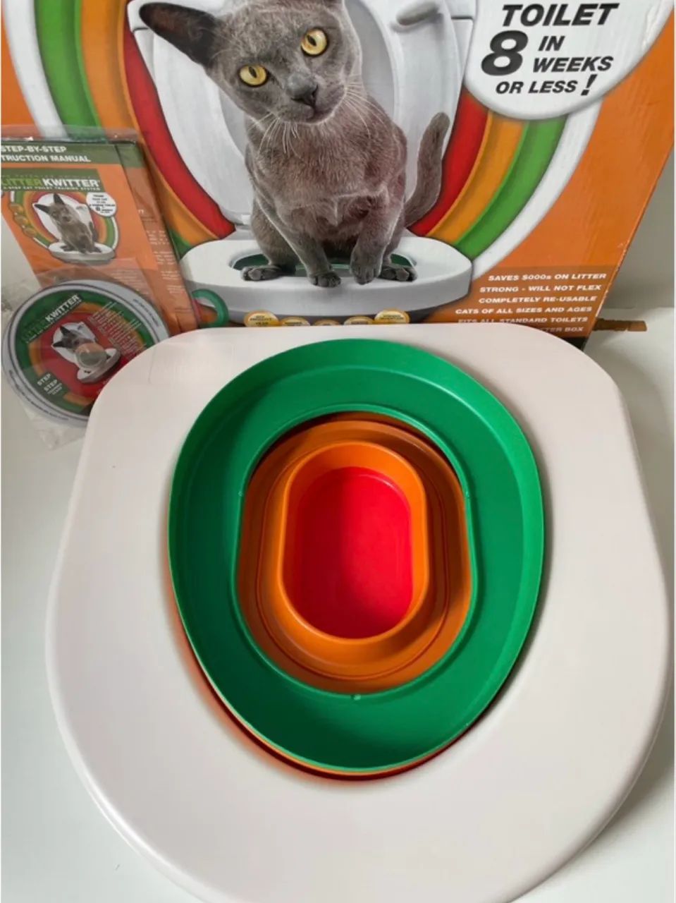 Kit treinamneto para banheiro Litter Kwitter para Gatos - Foto 5