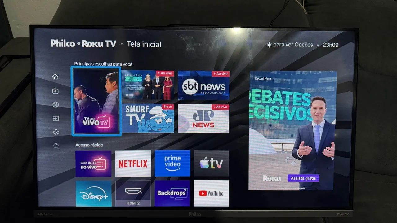 TV PHLICO MODELO NOVO SMART 32 POLEGADAS  - Foto 2