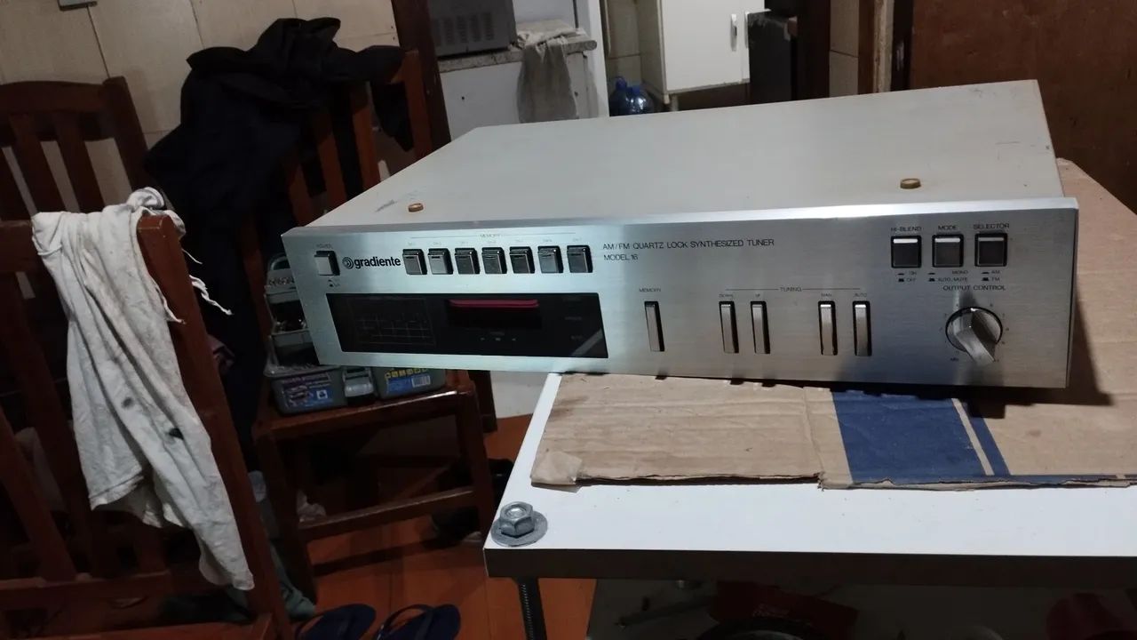 Tuner gradiente model 16 funcionando perfeitamente bem conservado 
