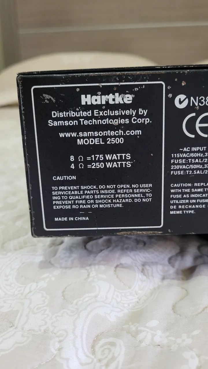 Cabeçote Hartke HA2500 - Foto 3
