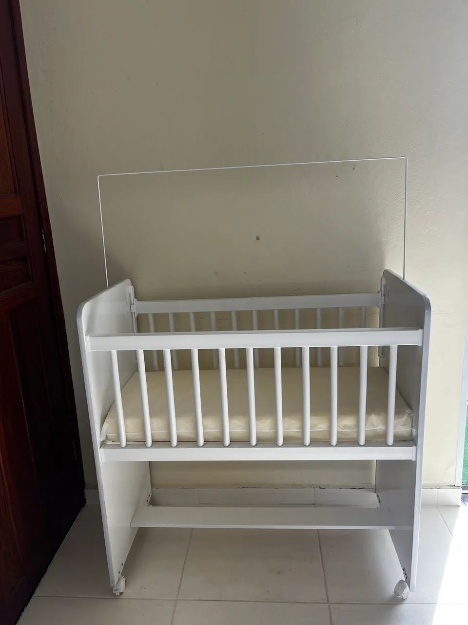Mini berço madeira bebê  - Foto 5