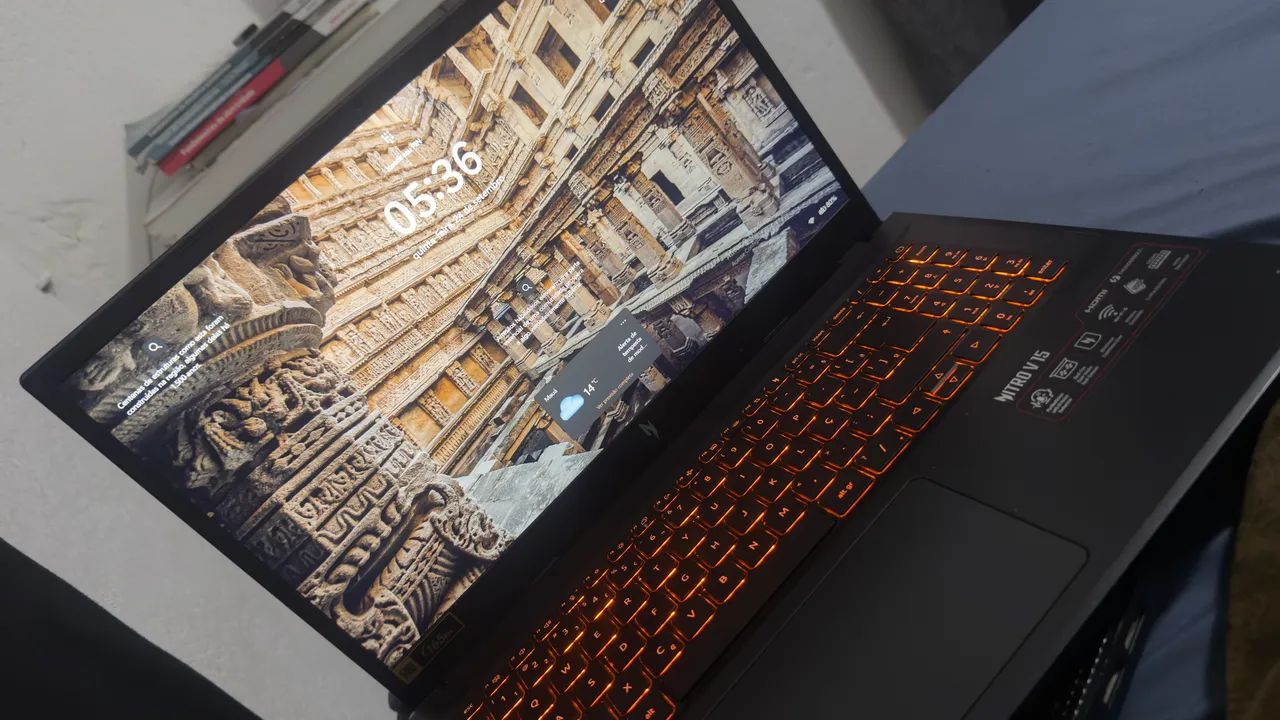 Notebook Nitro v15 52   Leia descrição !!! 
