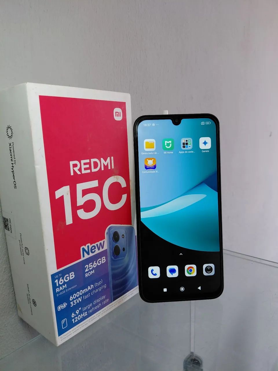 Vendo ou troco Redmi 15c 256gb<br>