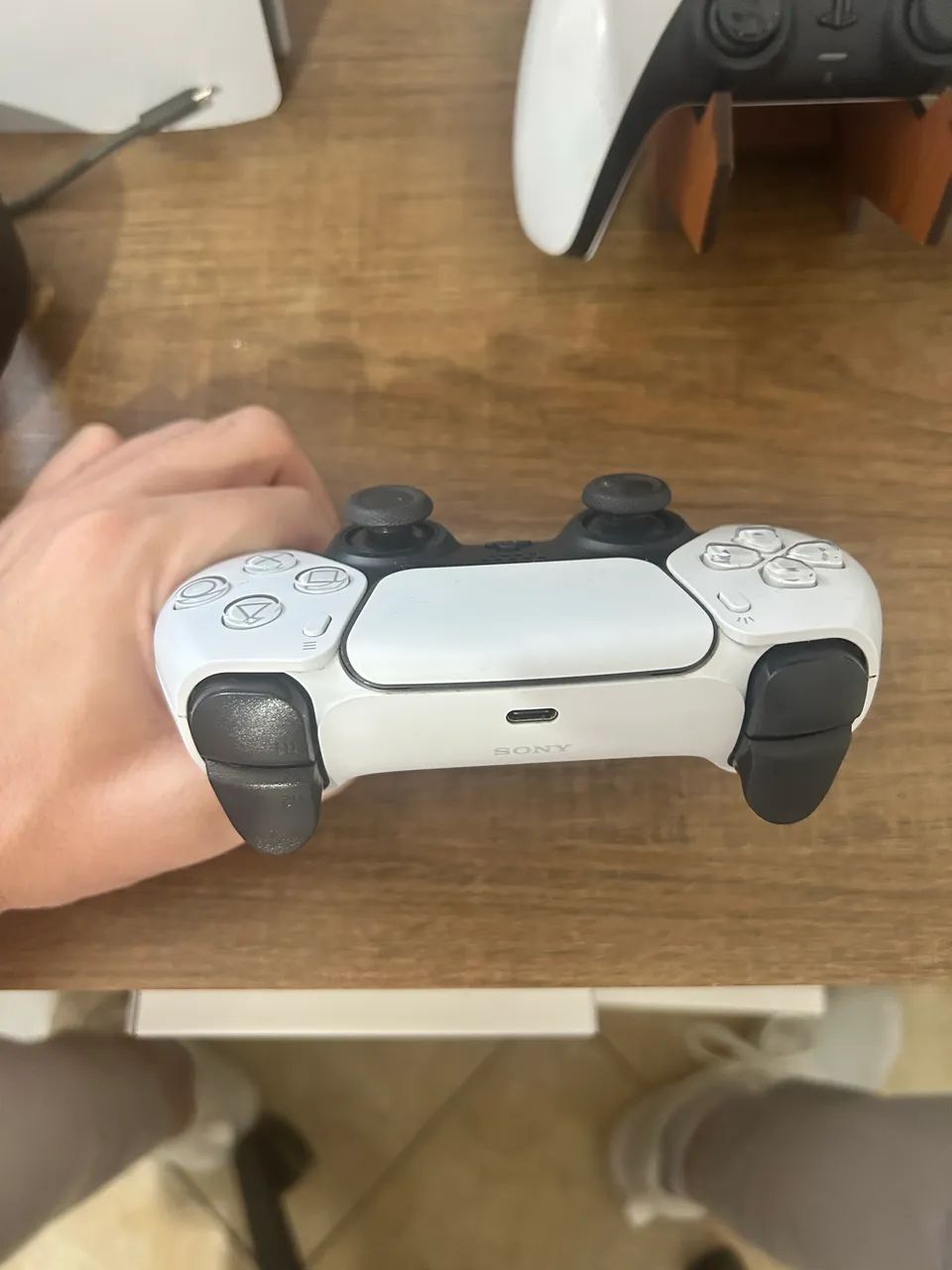 Controle PS5 DualSense Branco - Original e Perfeito Estado
