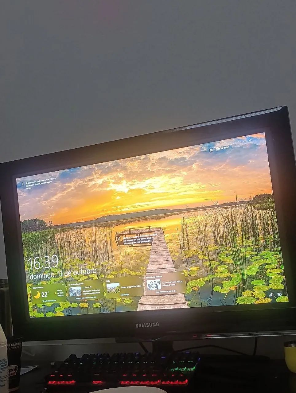 TV Samsung 32 Polegadas LCD - Funcionando Perfeitamente