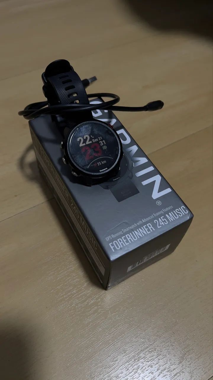 Relógio Garmin 245 Music - Foto 3