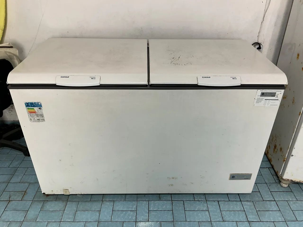 Freezer horizontal 534 litros