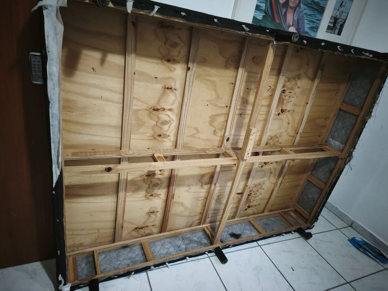 Box casal com rodinha preta - Foto 4