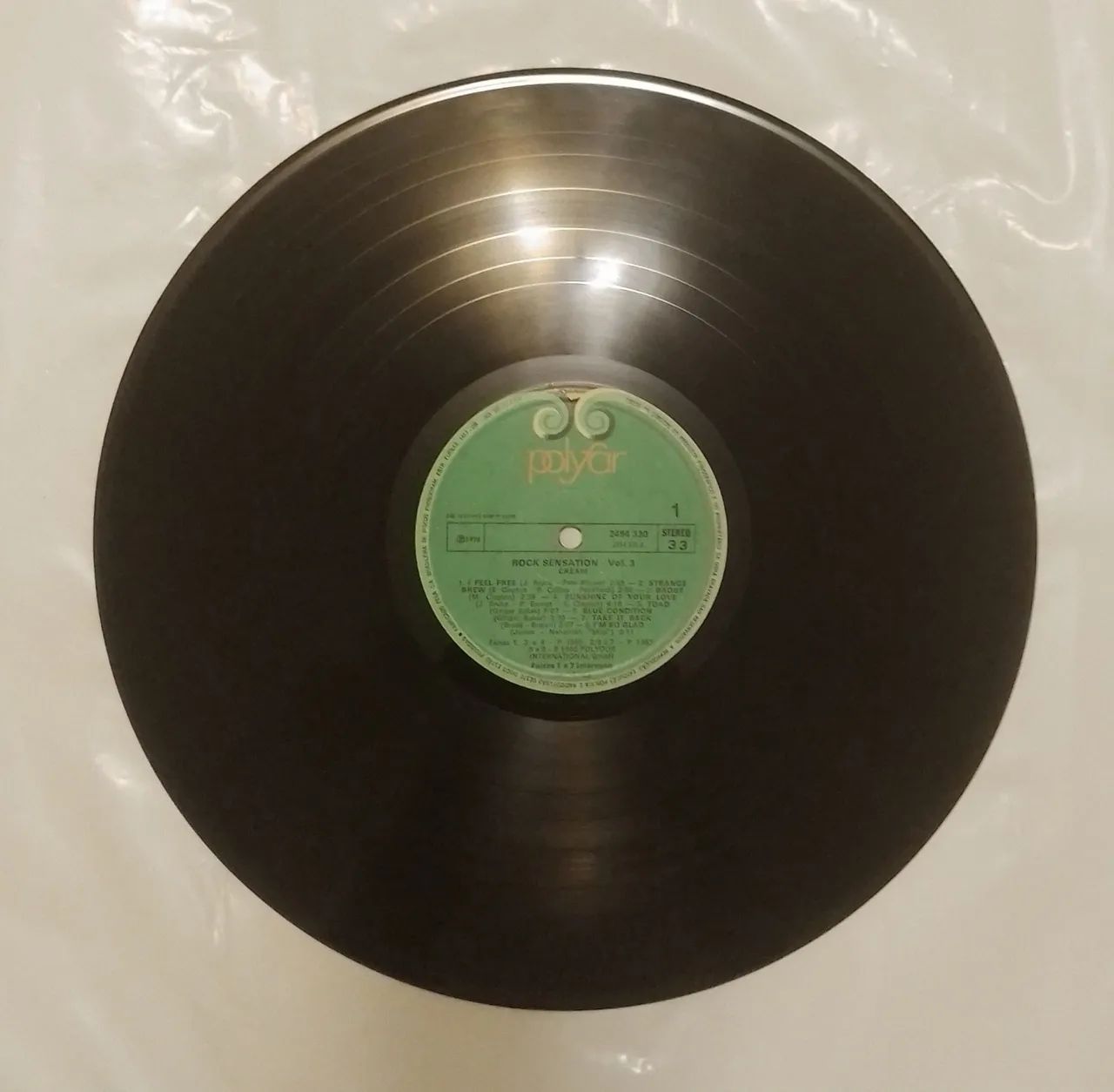 Cream - Rock Sensation LP Disco Vinil (VG+) - Foto 3