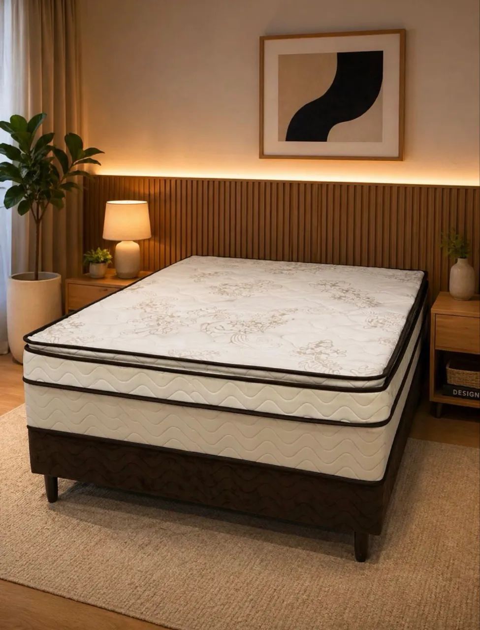 CAMA CASAL PARIS MOLAS ENSACADAS - Foto 3