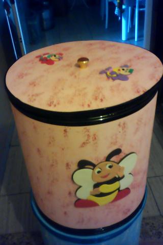 Barricas de papelão decoradas, pintadas e sem decorar - Foto 5
