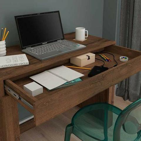 Escrivaninha/ Mesa para Computador com 4 Nichos- Entrega Rápida